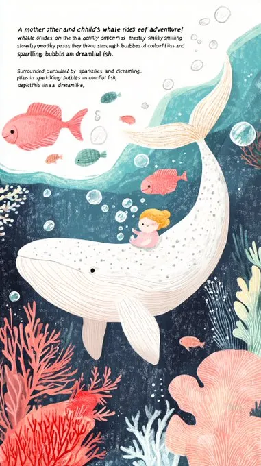 Whimsical Underwater Adventure - Пример 4