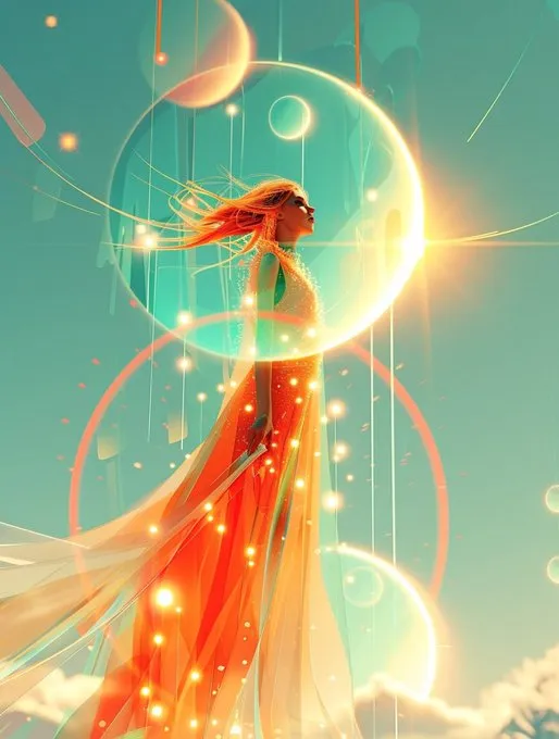 Celestial Elegance - Пример 1