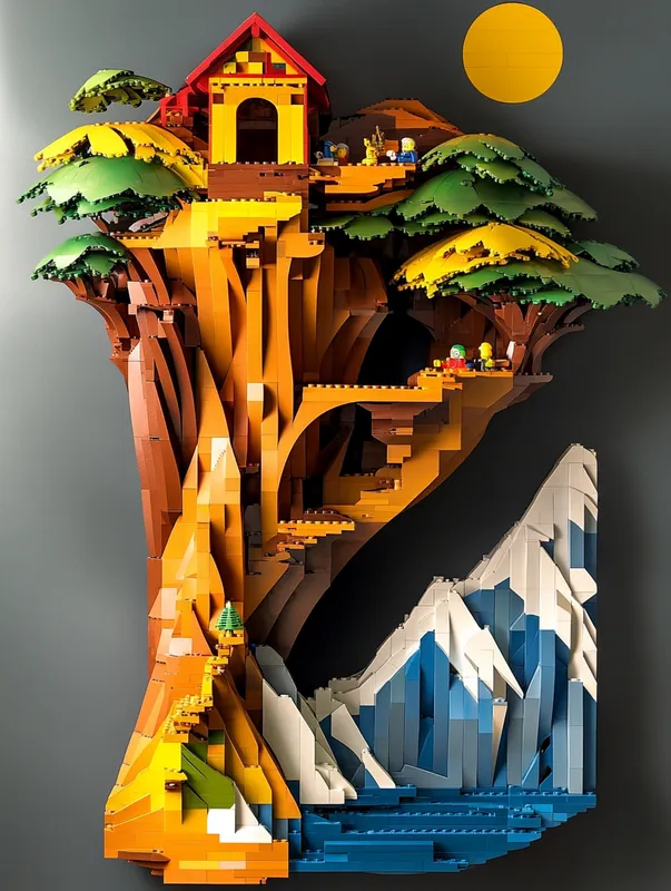 Geometric Lego Land - Пример 3