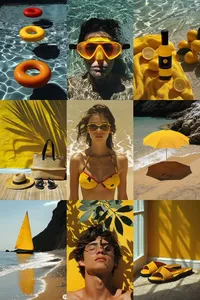 Vibrant Summer Aesthetic - Пример 1