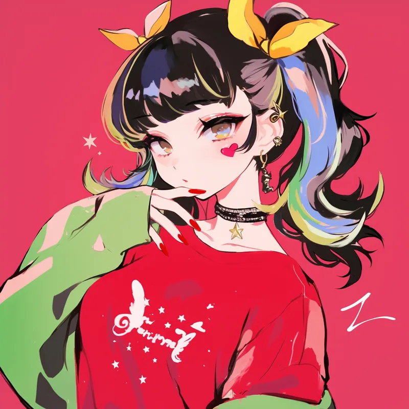 Crimson Elegance Noir - Пример 3