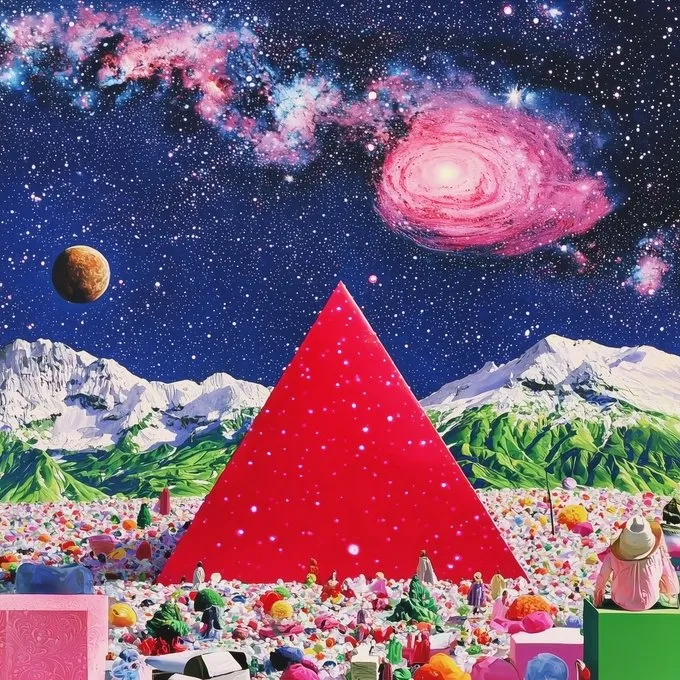 Vibrant Floral Surrealism - Пример 3