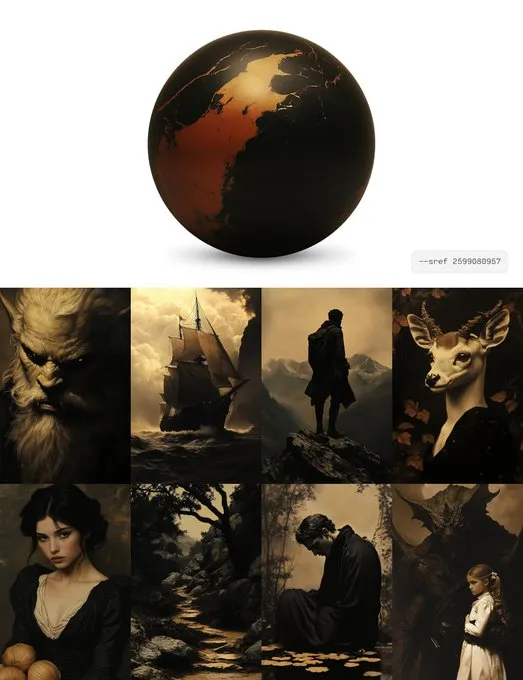 Ethereal Dark Fantasy - Пример 2