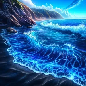 Luminescent Ocean Dreamscape - Пример 1