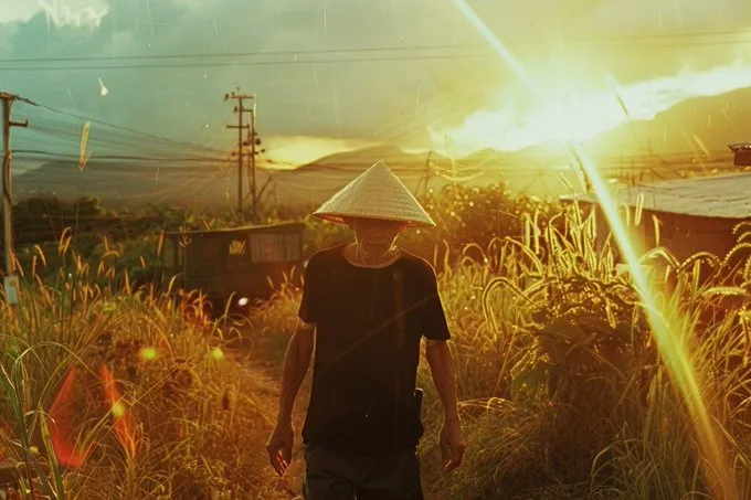 Golden Hour Serenity - Пример 2