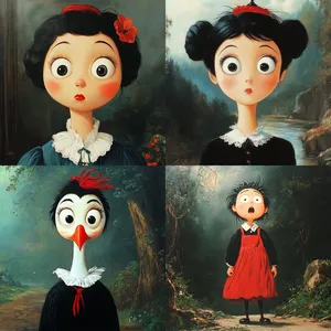 Vivid Geometric Anime Style - Пример 3