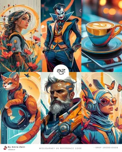 Vibrant Futuristic Aesthetic - Пример 1