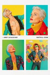 Vibrant Pop Art Fashion - Пример 1
