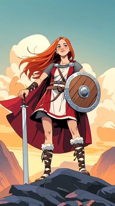 Vibrant Comic Book Art - Пример 3