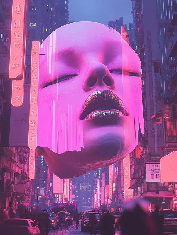 Neon Dreamscape - Пример 2
