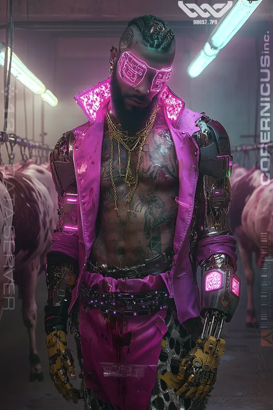 Neon Dreamscape - Пример 3