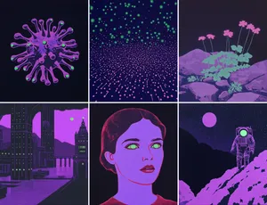 Bioluminescent Dreams - Пример 1