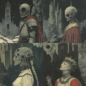 Vintage Dreamscape Portraits - Пример 4