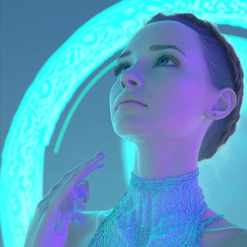 Neon Dreamscape - Пример 3