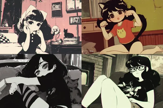 Retro Noir Visuals - Пример 3