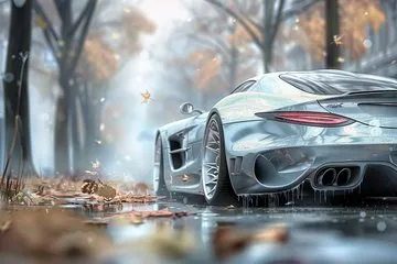 Surreal Frosted Desert - Пример 3