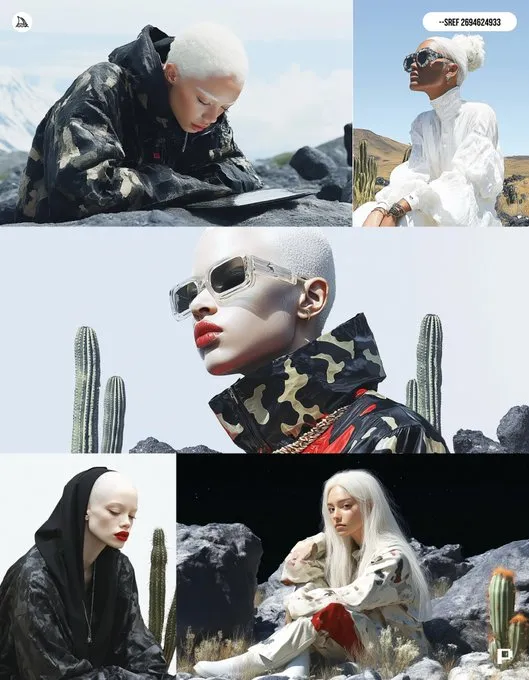 Futuristic Desert Fashion - Пример 2