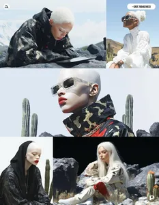 Futuristic Desert Fashion - Пример 1