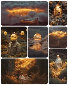 Dreamy Romantic Surrealism - Пример 3