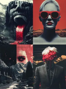 Surreal Horror Dreamscape - Пример 1