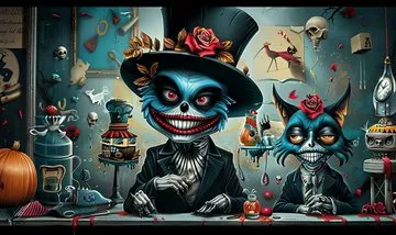 Whimsical Gothic Carnival - Пример 4