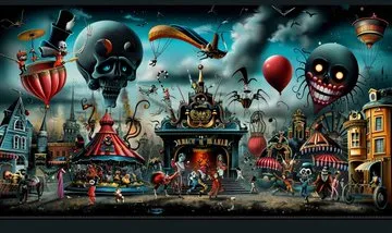 Whimsical Gothic Carnival - Пример 1