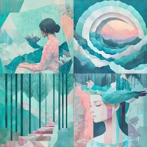 Dreamy Pastel Surrealism - Пример 1