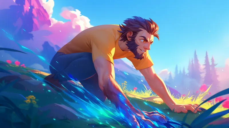 Colorful Fantasy Adventure - Пример 2