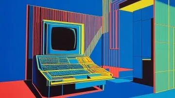 Vivid Pop Art Portrait - Пример 4