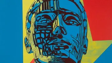 Vivid Pop Art Portrait - Пример 1