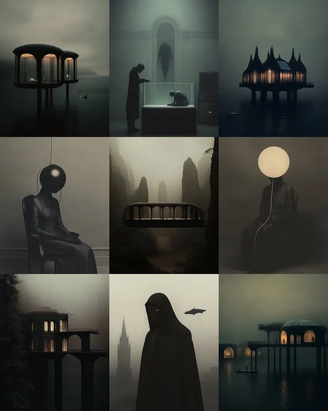 Eerie Future Visions - Пример 1