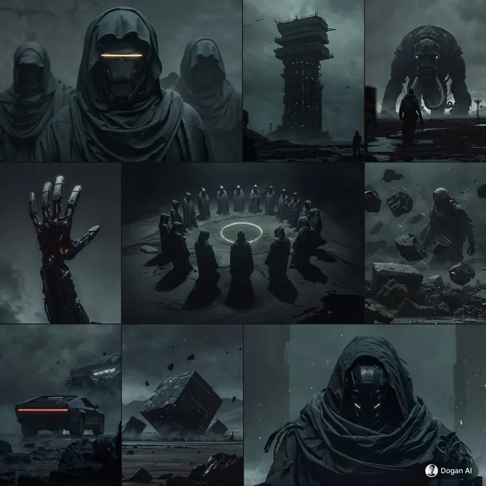 Dystopian Shadows - Пример 2