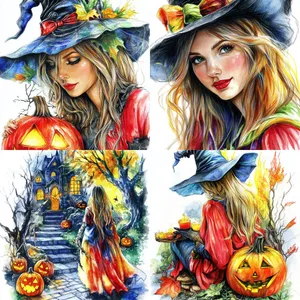 Whimsical Halloween Charm - Пример 1
