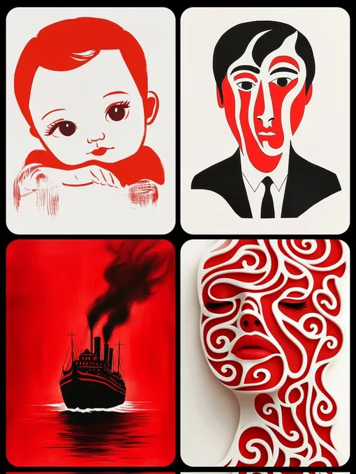 Bold Abstract Expression - Пример 4