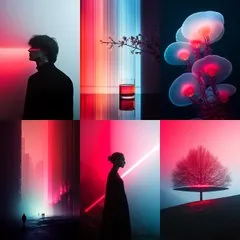 Ethereal Cyber-Gothic Fusion - Пример 3