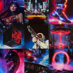 Colorful Pop Art Portraits - Пример 3