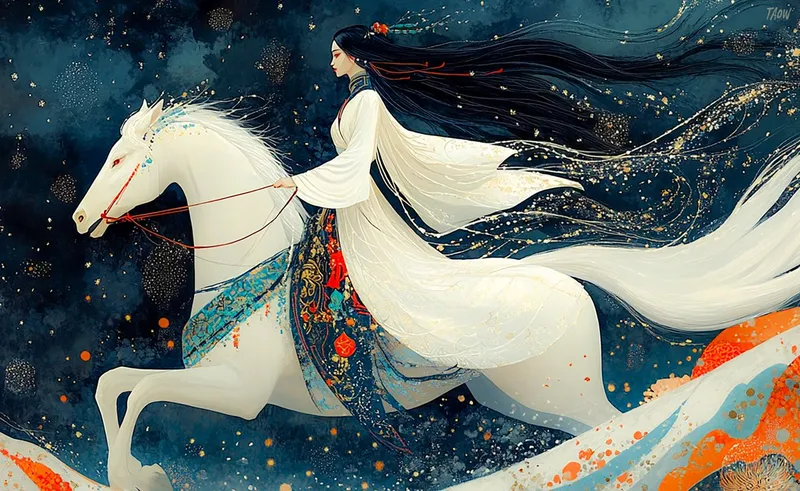 Ethereal Wuxia Elegance - Пример 2