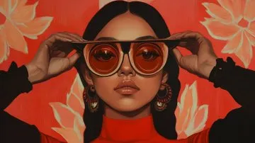 Vibrant Retro Portrait - Пример 4