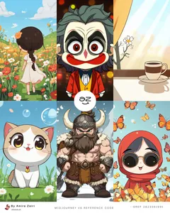 Whimsical Cartoon with Pastel Colors - Пример 1