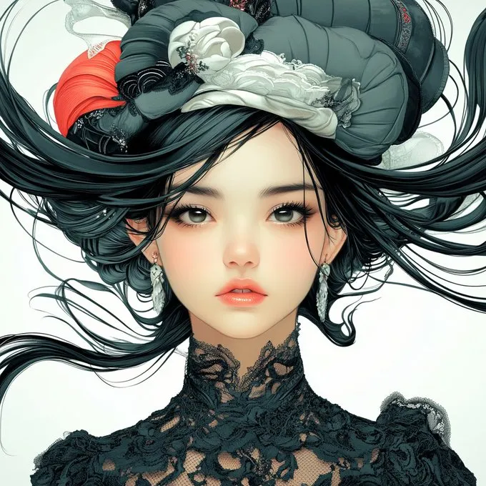 Elegant Fantasy Portrait - Пример 3
