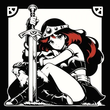 Duochrome Comic Book Style - Пример 4