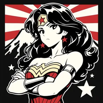 Duochrome Comic Book Style - Пример 1