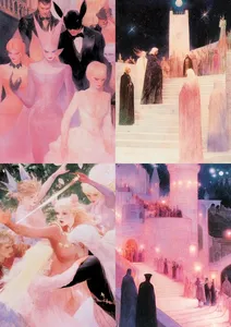 Dreamlike Fantasy Elegance - Пример 1