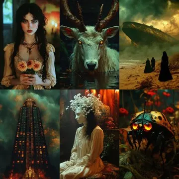 Oniric De Profundis Dreamscape - Пример 1