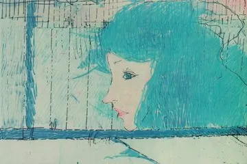 Whimsical Night Scene in Pastels - Пример 3