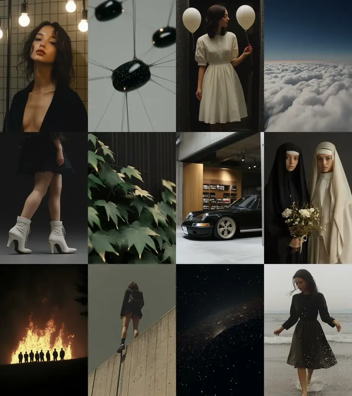 Moody Aesthetic Collage - Пример 2