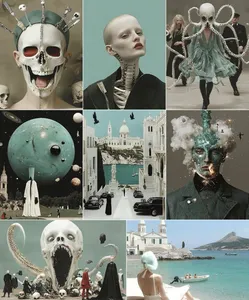 Moody Aesthetic Collage - Пример 4