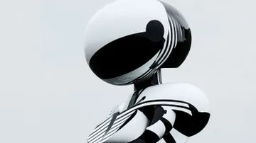 Abstract Geometric Face Art - Пример 3