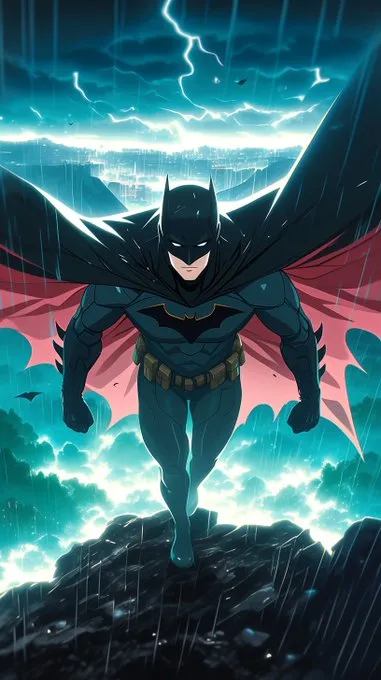 Dynamic Superhero Noir - Пример 1