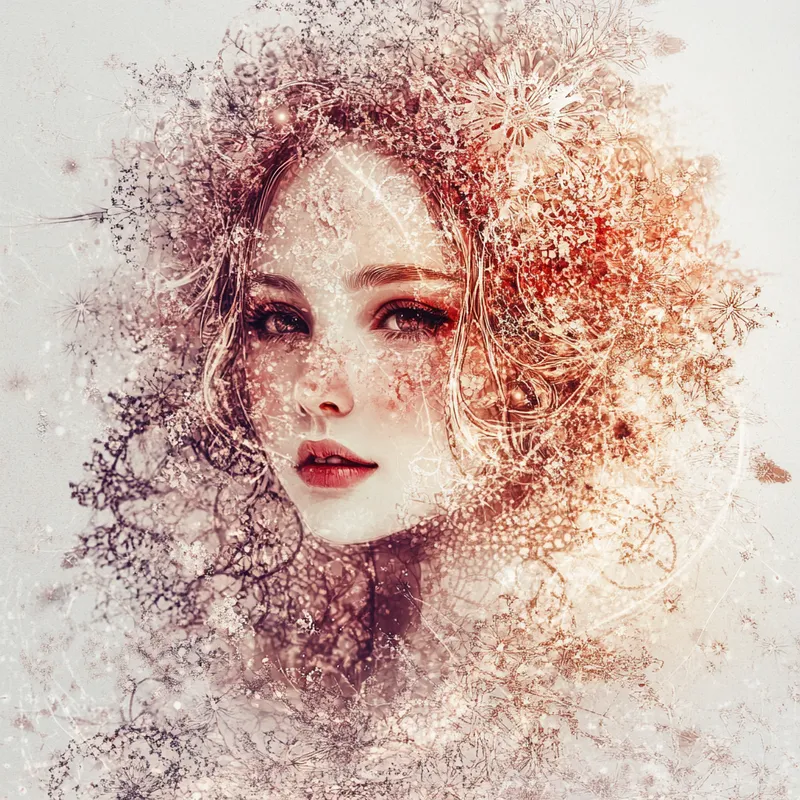 Ethereal Serenity with Warm Tones - Пример 4